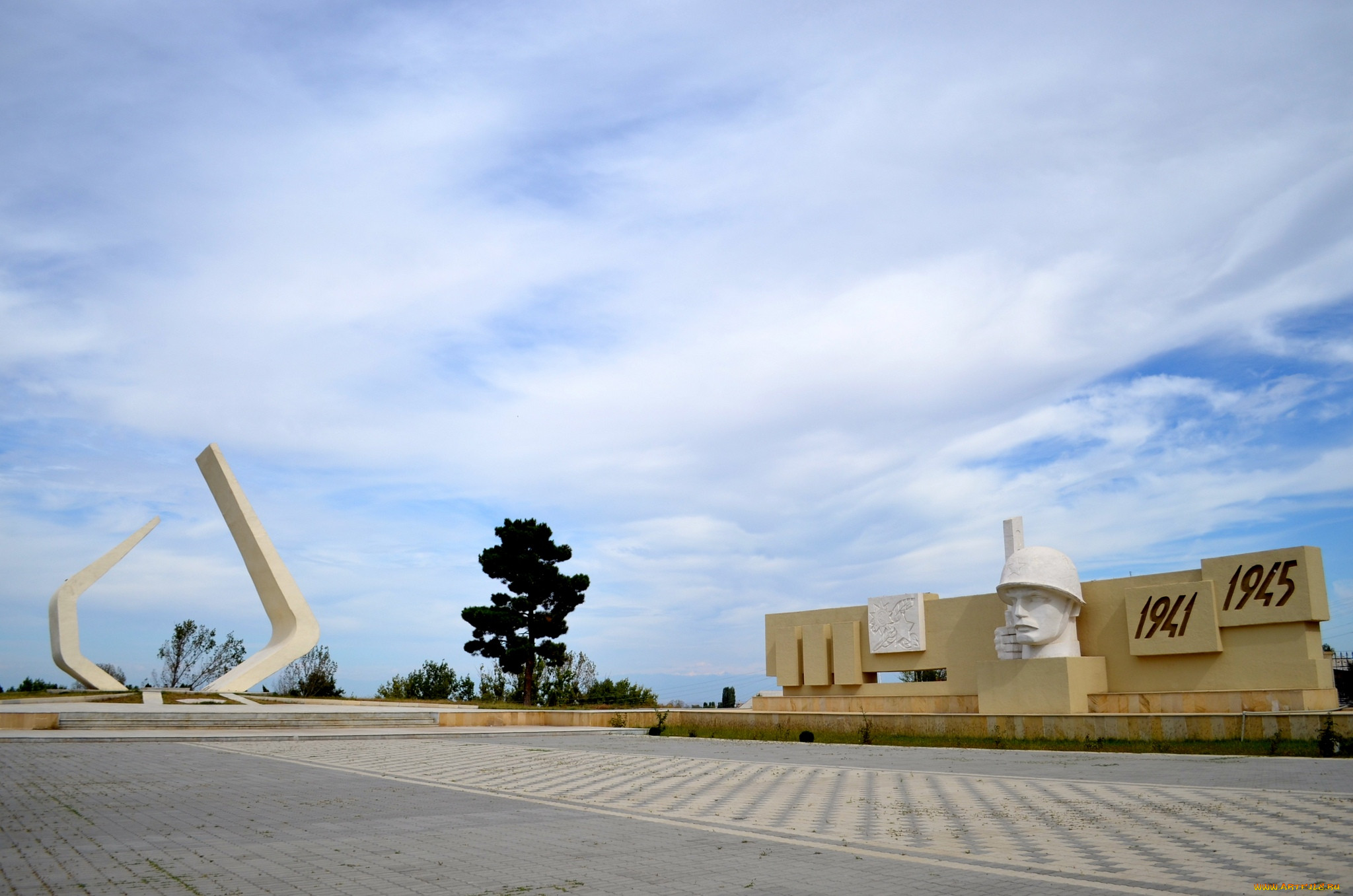 ,  , , war, monument, in, ganja